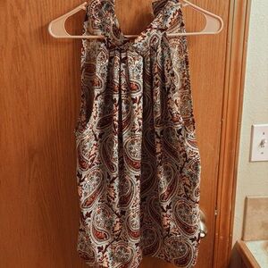 SHEIN Multicolor Paisley Blouse